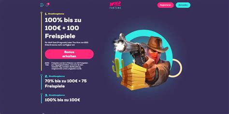 Wild Fortune Casino Bonus ohne Einzahlung 20 Freispiele.